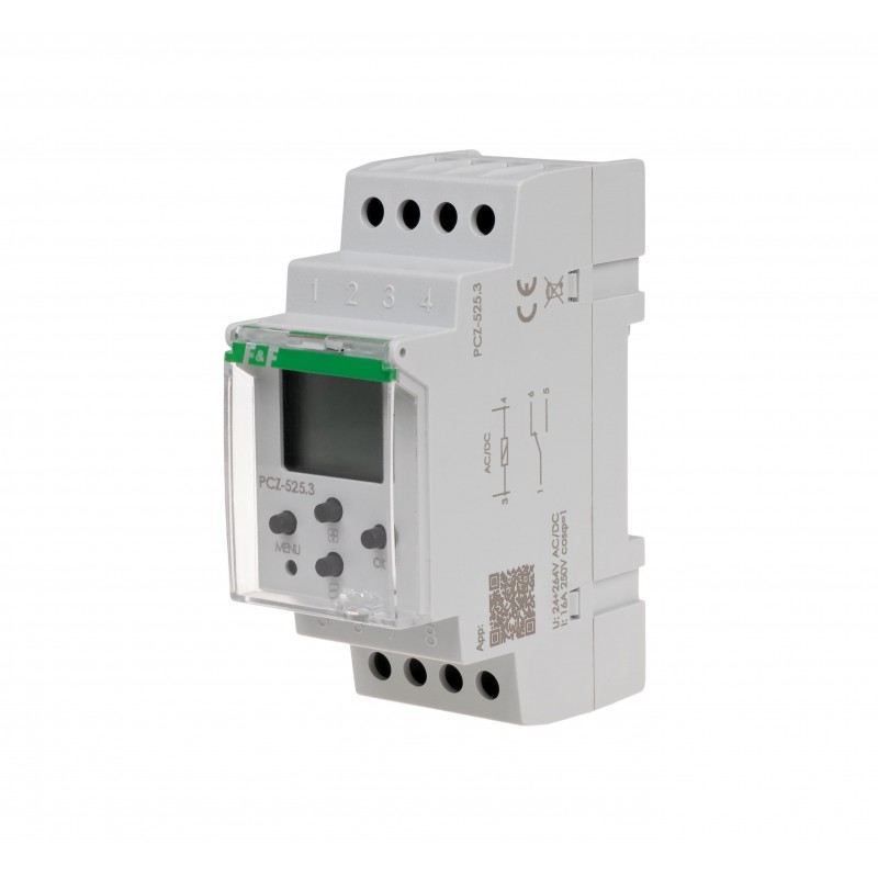 Orloj s noční přestávkou PCZ-525.3-PLUS