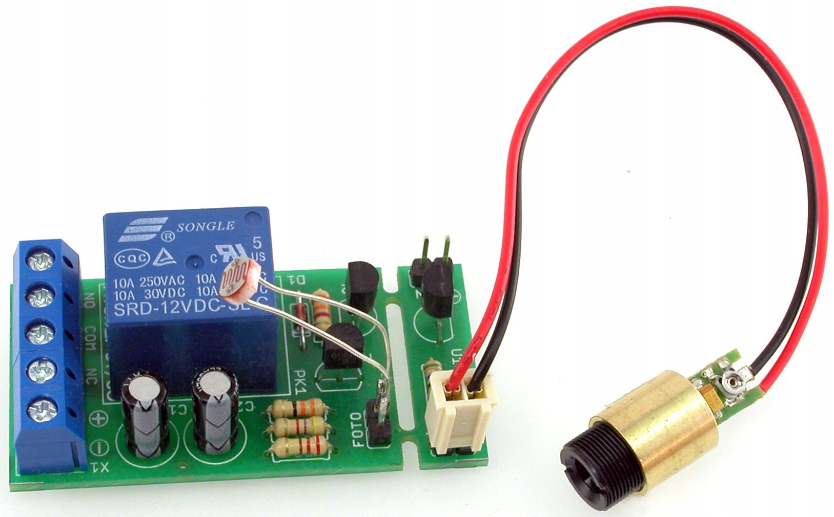 

Optyczna bariera laserowa Diy AVT1510