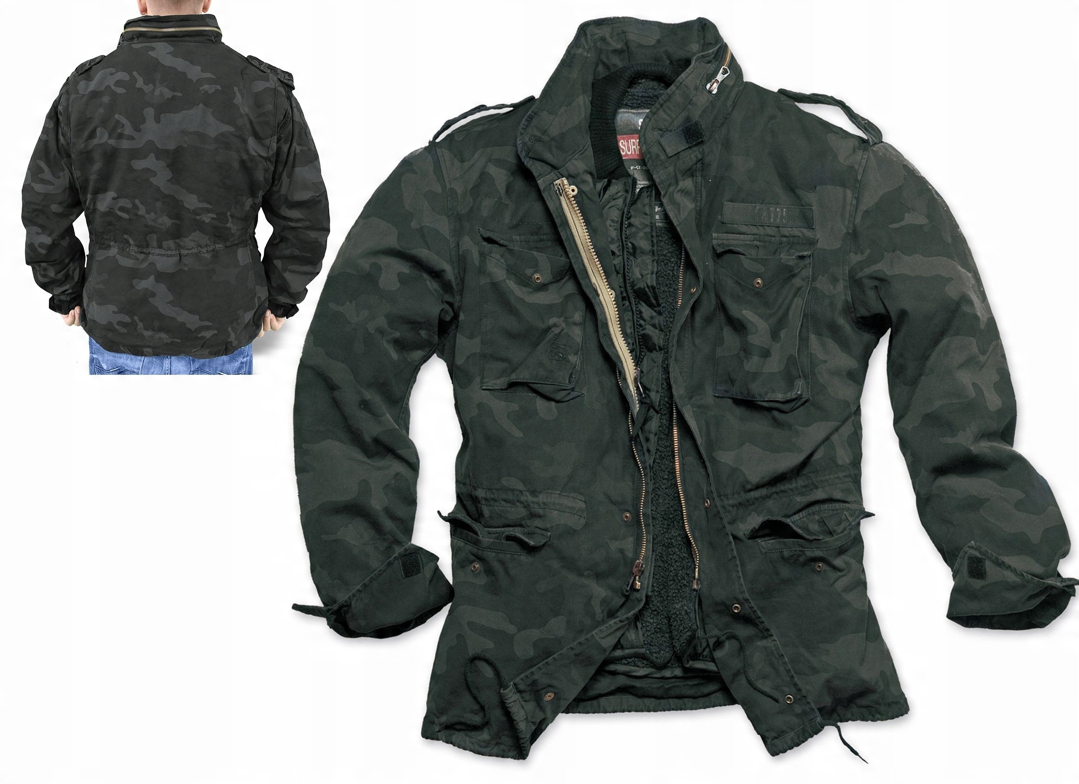 

Kurtka M65 Regiment 3w1 Parka Asg Moro Surplus XXL