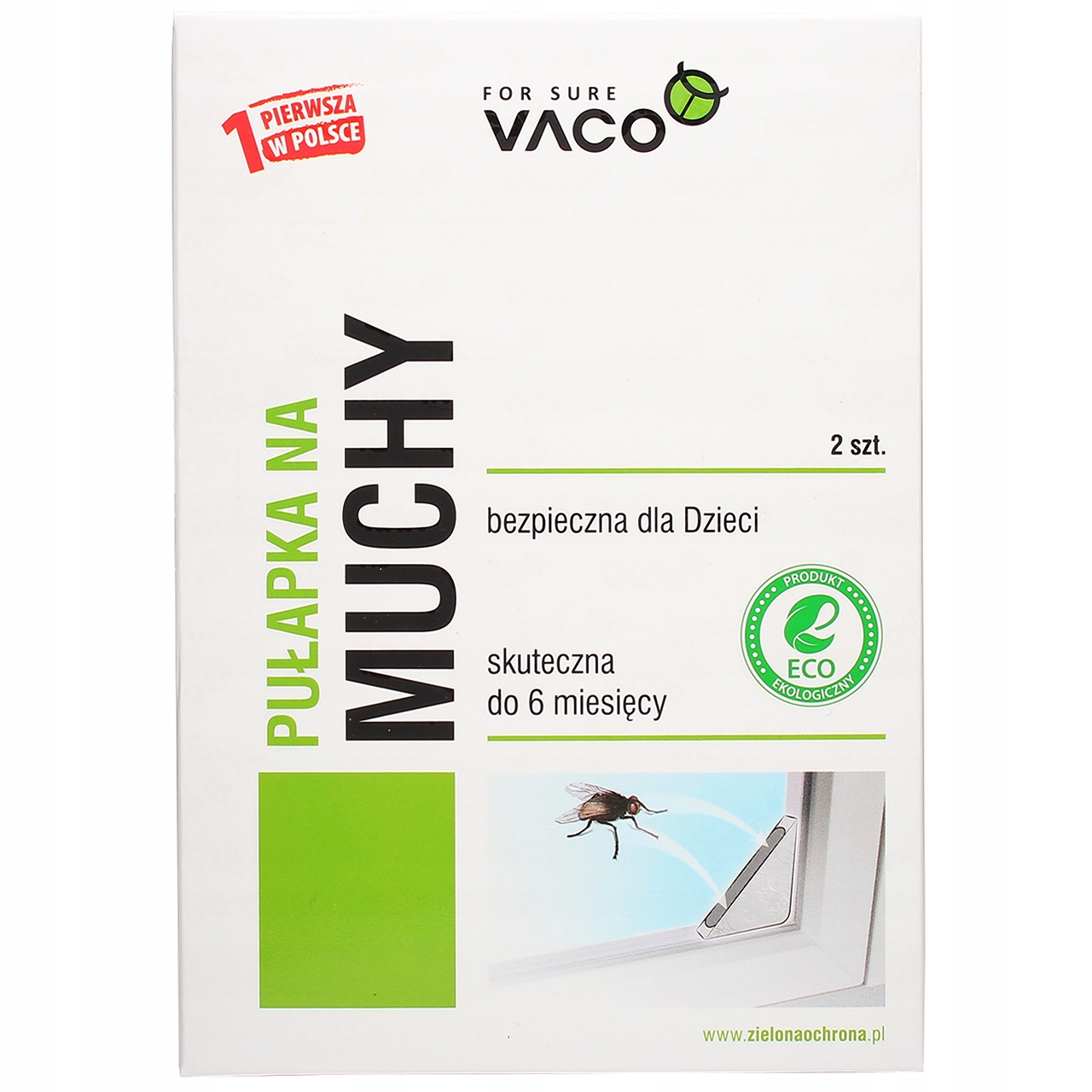 

Eko pułapka Lep na Muchy, bez chemii 2szt