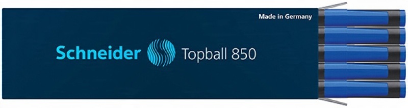 

Wkłady do pióra kulk. Schneider Topball 850 10szt