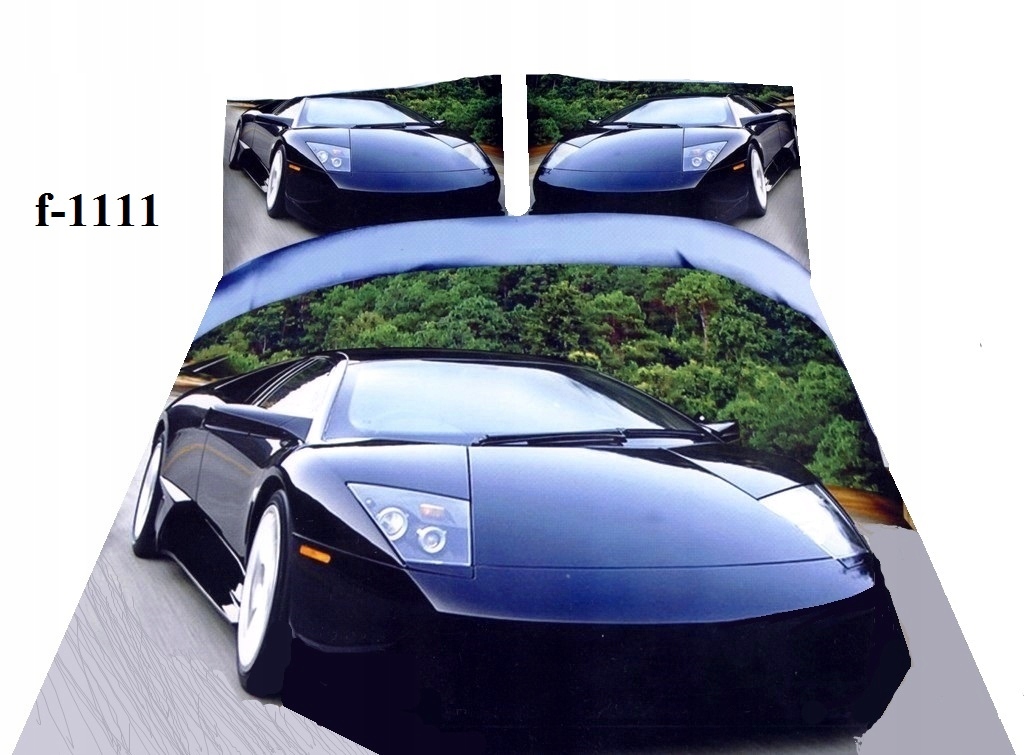 posciel 3D auta motory 200x220 przescieradło 6 cz EAN (GTIN) 5901436814887