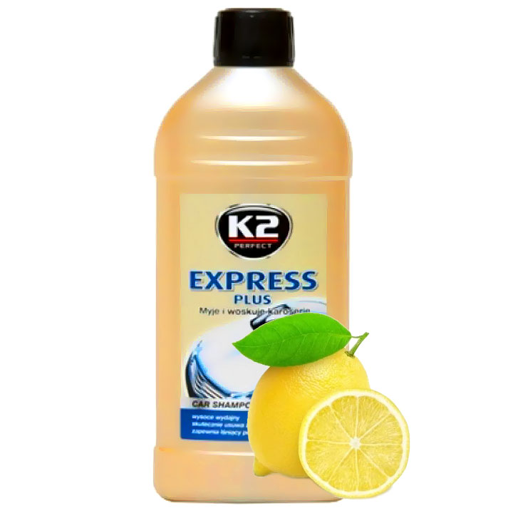 

K2 Express Plus Szampon Z Woskiem Cytryna 0,5L