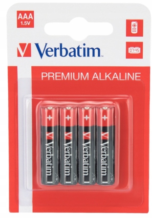 

Baterie Verbatim Alkaliczne LR3 Aaa 4 Bateria blis