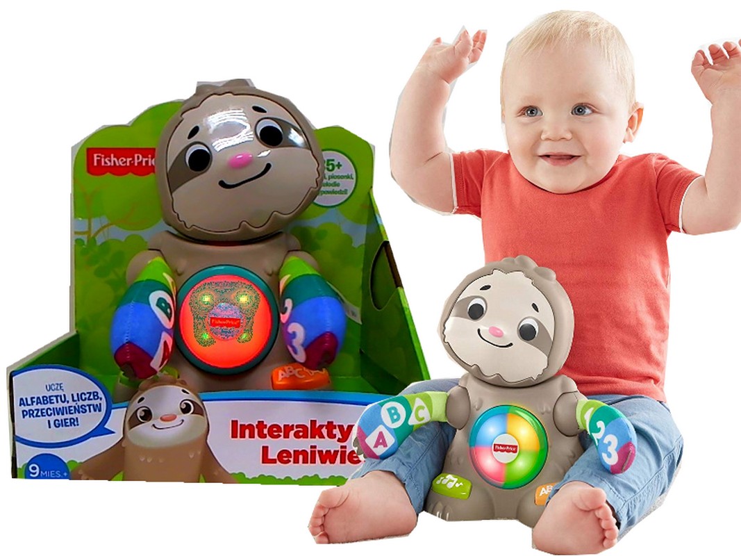 FISHER PRICE LINKIMALS interaktywny LENIWIEC j.pol Marka Fisher-Price