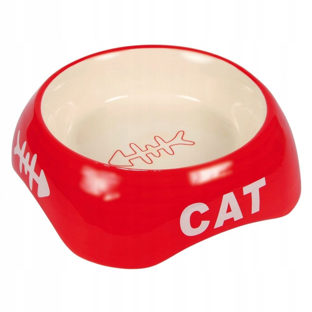 

Miska ceramiczna Buffet 0,3 (kot). Śliczna! Red