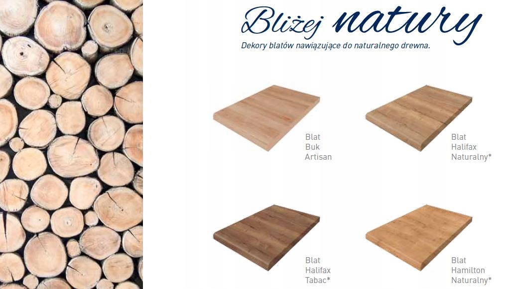 KUCHNIA STYL SKANDYNAWSKI 225X235 CM Liczba elementów w zestawie więcej niż 10