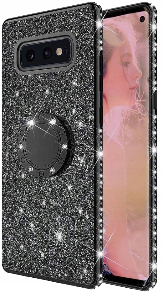 

Etui Brokat Do Samsung S10E Ring Case Bumper+folia