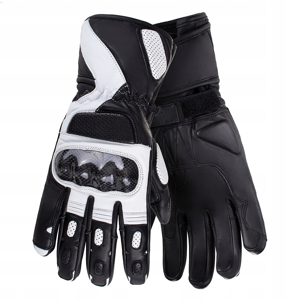 

Striker White Sportowe Rekawice Motocyklowe M