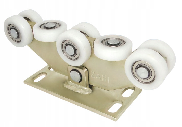 80x80x5 WÓZKI BRAMOWE do BUDOWY BRAMY PRZESUWNEJ