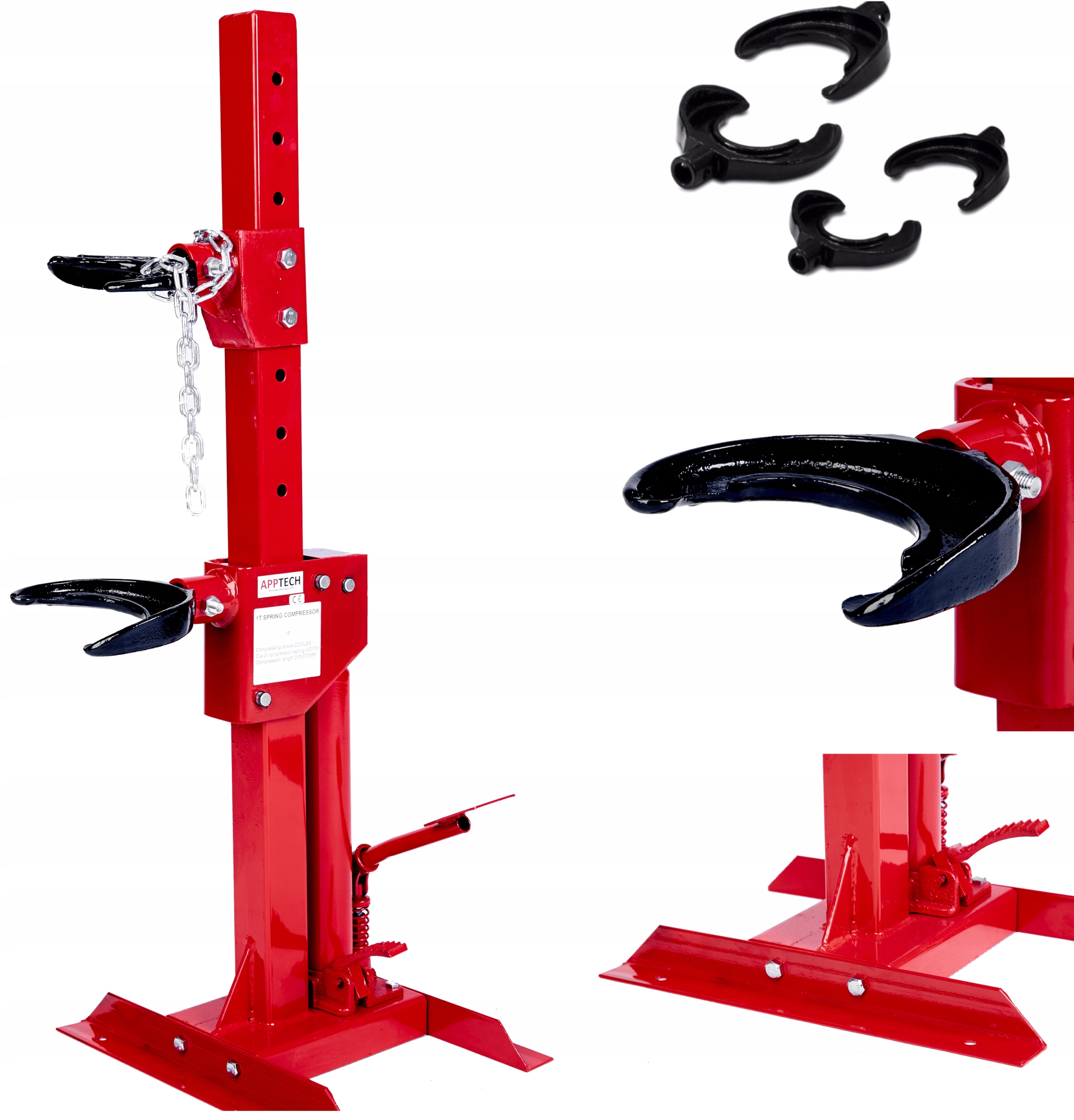 

Ściągacz Sprężyn Hydrauliczny Talerzowy Mcpherson