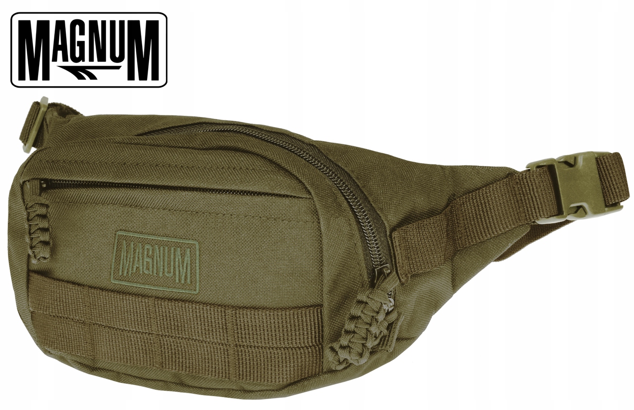 NERKA WOJSKOWA MAGNUM PLOVER TORBA BIODROWA SASZETKA NA PAS MOLLE OLIVE Marka Magnum