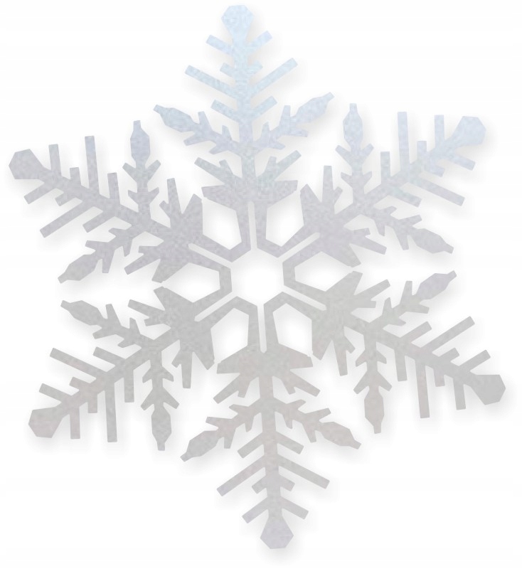 

Nalepka Płatki Śniegu Śnieżynka Okna Frosted 20 cm