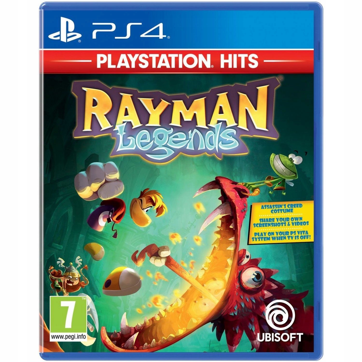 

Rayman Legends 1-4 graczy na raz, po Polsku, PS4