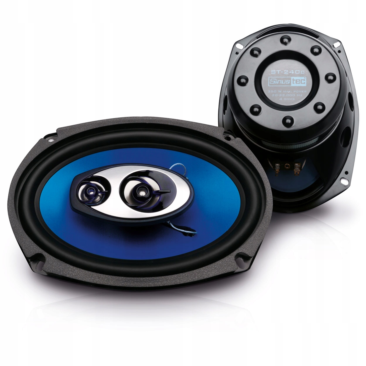 Sinustec ST-240c Auto reproduktory 6x9'' na poličku Rms 175W max 350W