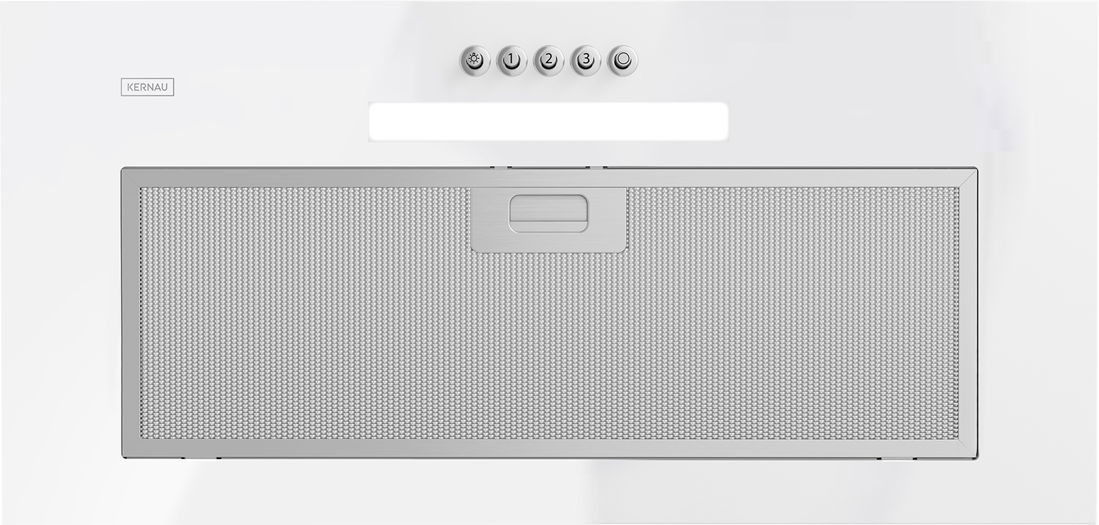 

Okap kuchenny Kernau KBHI0160W Szkło Cichy Led 60