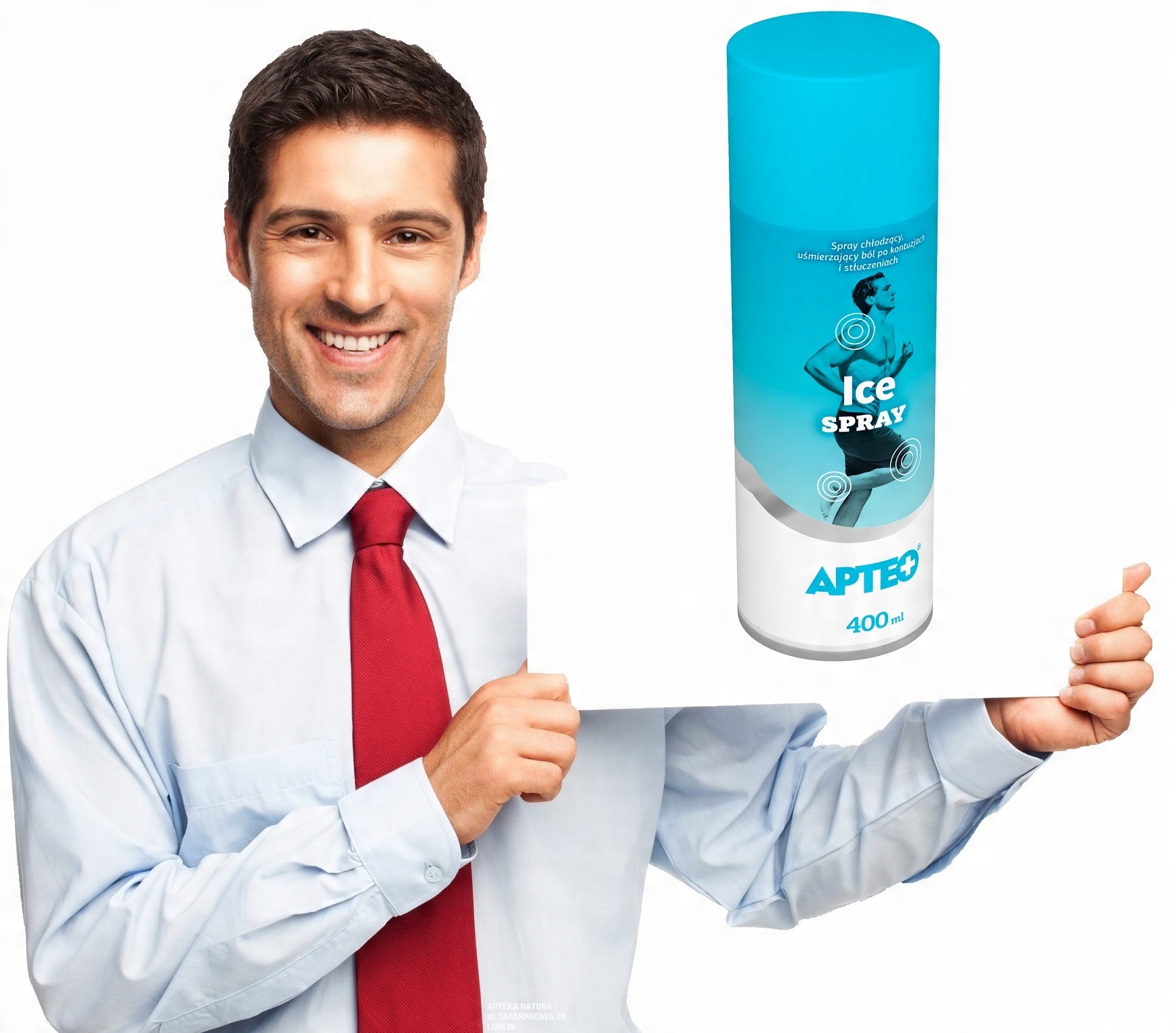 

Apteo Ice Spray Zamrażacz Sztuczny Lód Chłodzący