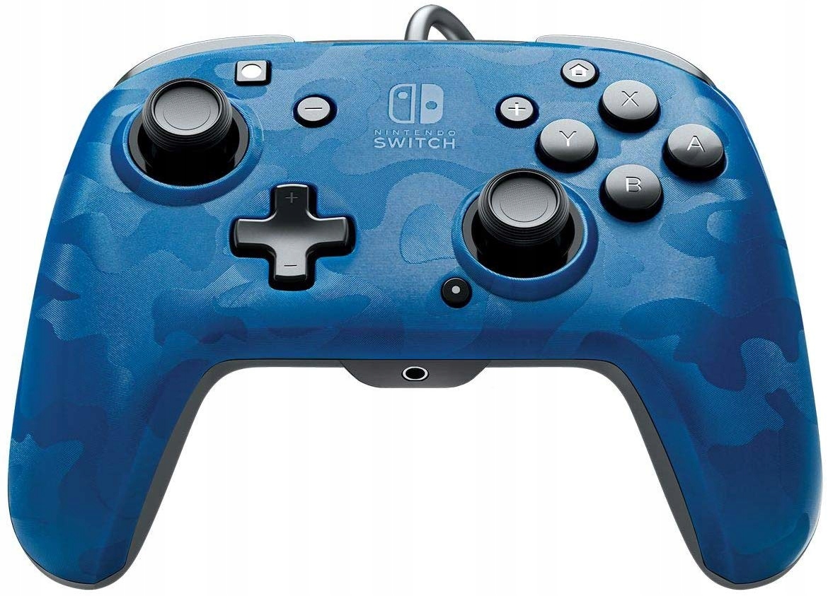 Pad przewodowy do konsoli Nintendo Switch niebieski