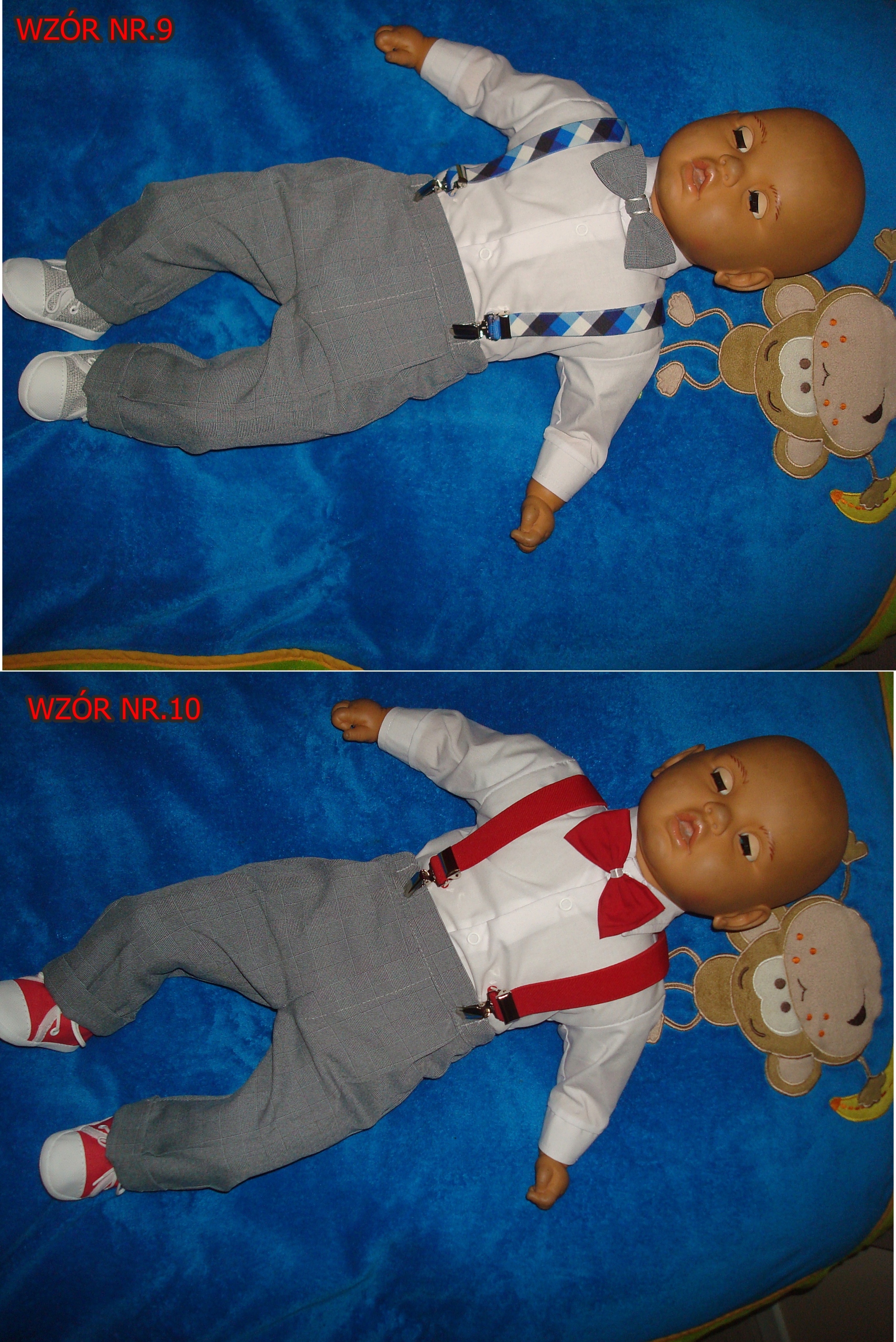 MARYNARKA POLSKIE UBRANKO/CHRZTU /OKAZJE/ 92 INNE Kolor szary