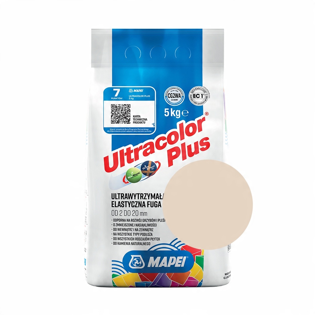 

Fuga Mapei Ultracolor Plus 5kg 130 Jaśmin