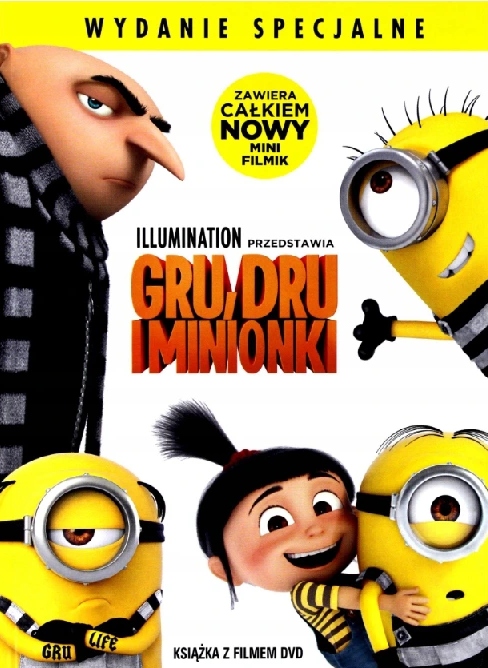 

Gru, Dru i Minionki DVD Booklet Folia