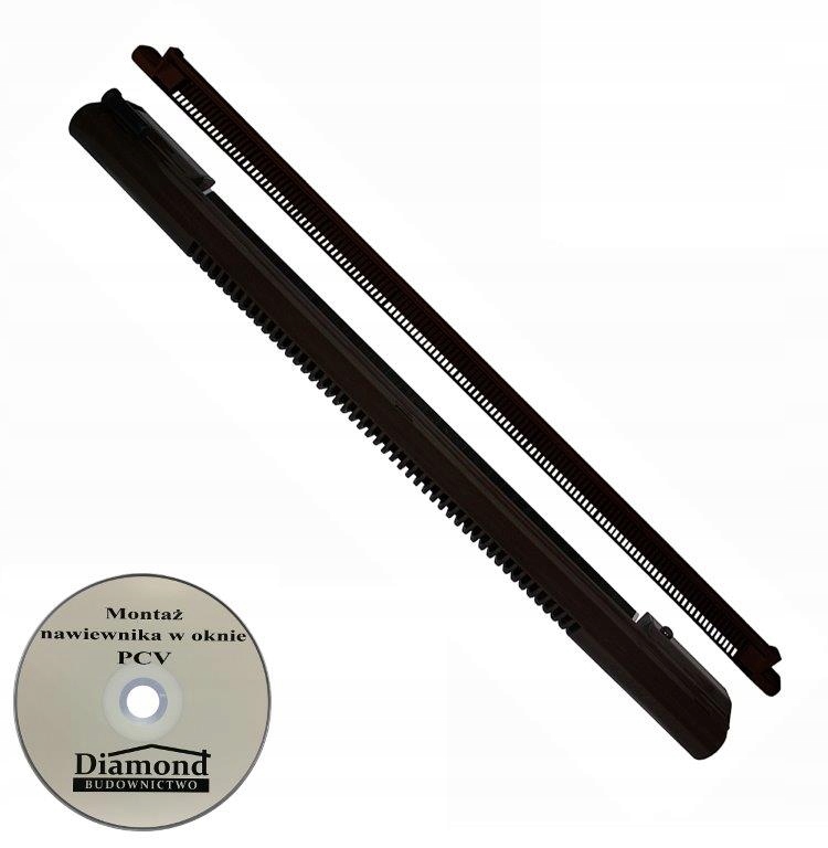 Nawiewnik higrosterowany BHY 4000 CIEMNY BRĄZ