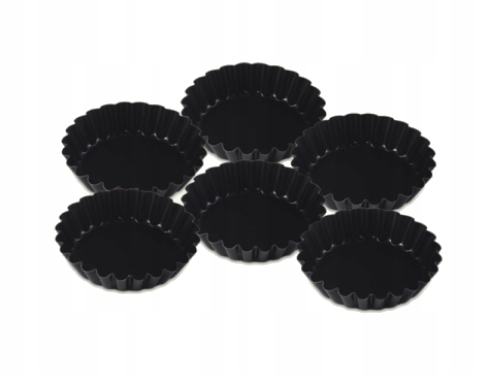 6X SNB FOREMKI BABECZKI 110 MM Z WARSTWĄ NON-STICK Średnica 11 cm