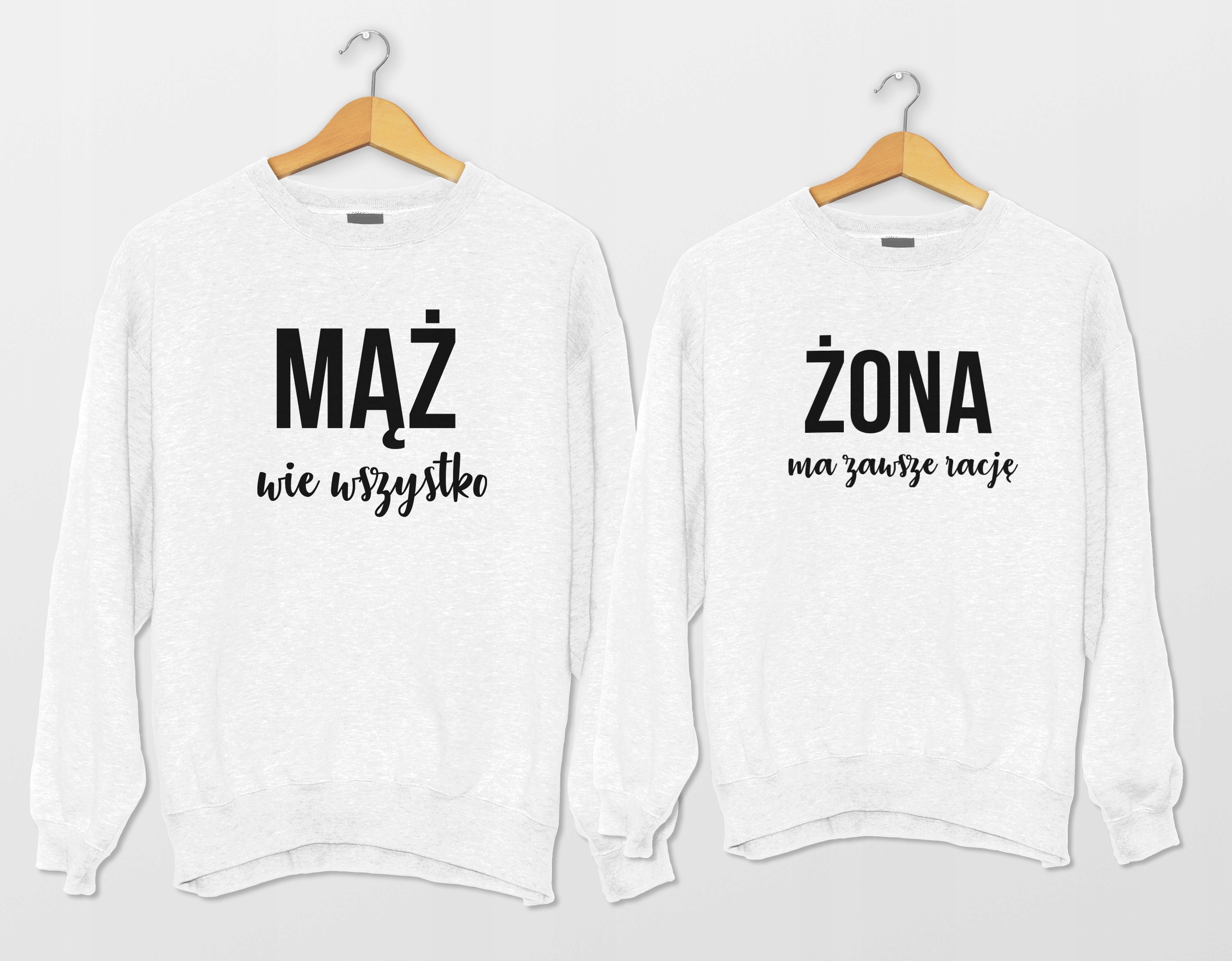 

Zestaw Bluz dla Pary Mąż Żona Ślub Rocznica