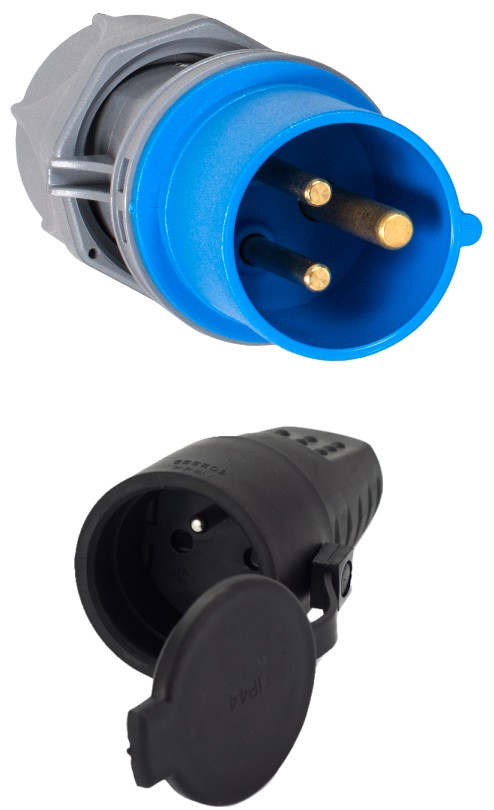 PRZEWOD ADAPTER REDUKCJA CAMPING 16A 3P 230V 25m Brand Other