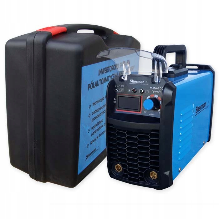 Spawarka inwertorowa MMA SHERMAN Speedy 200 A TIG Model Speedy MMA 200