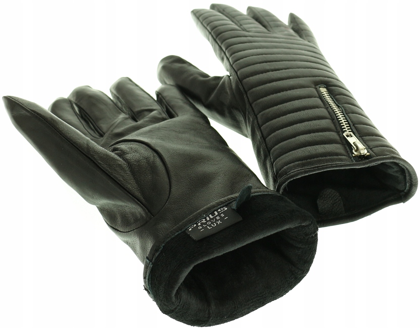 SKÓRZANE RĘKAWICZKI DAMSKIE OCIEPLANE S skóra 100% Kolekcja 2024