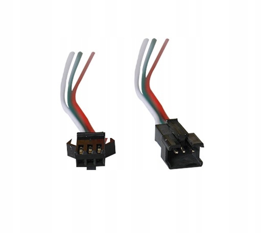 ZŁĄCZKA3-PIN GNIAZDO WTYK szybko złącze LED MAGIC