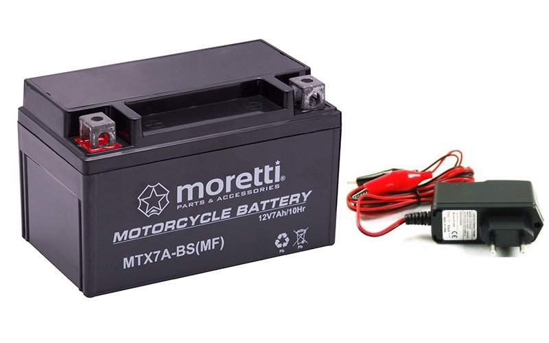 

Akumulator Żelowy 12V YTX7A-BS 7AH Skuter Moretti