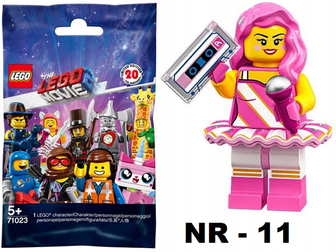 

Lego 71023 Movie 2 Minifigures Candy Rapper Nr 11