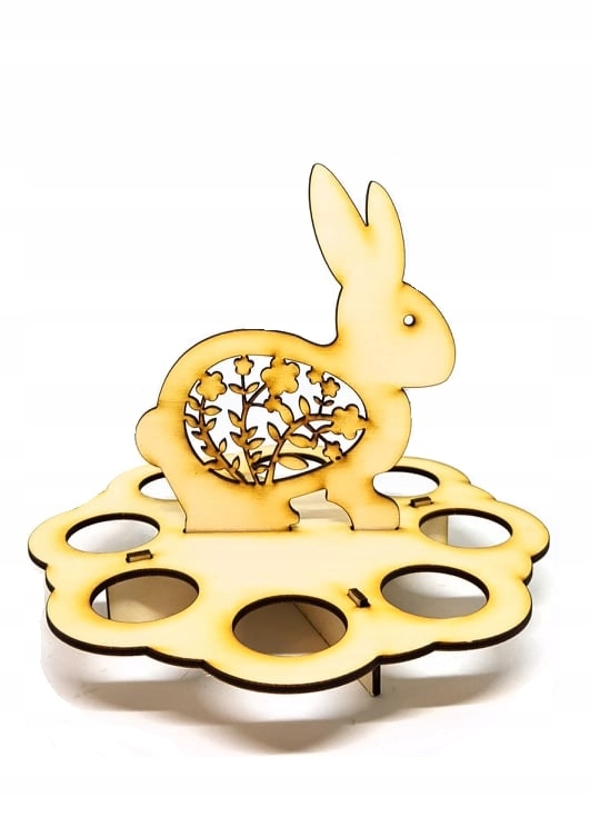 PODSTAWKA NA 8 JAJEK JAJKA ZAJĄC WIELKANOC STOJAK