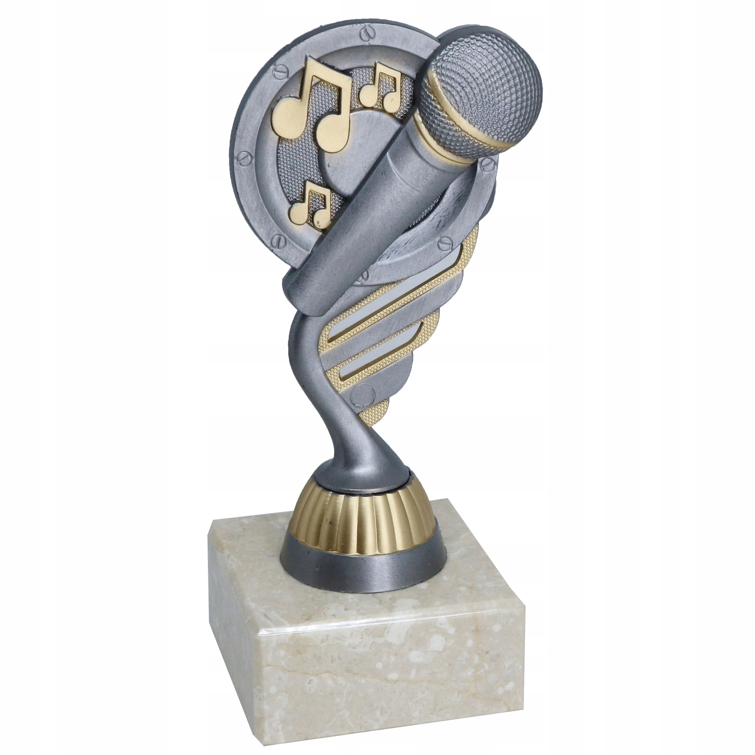 

Statuetka Muzyka Mikrofon Nutka konkurs 16cm