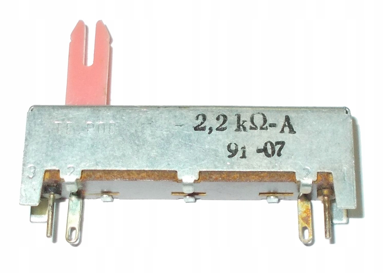 

Potencjometr Suwakowy Telpod 46mm 2,2k A 3szt=6zł