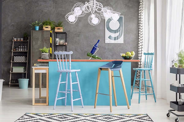 SUFITOWA LAMPA WISZĄCA DIAMENT LOFT EDISON LED Średnica/szerokość klosza 18 cm