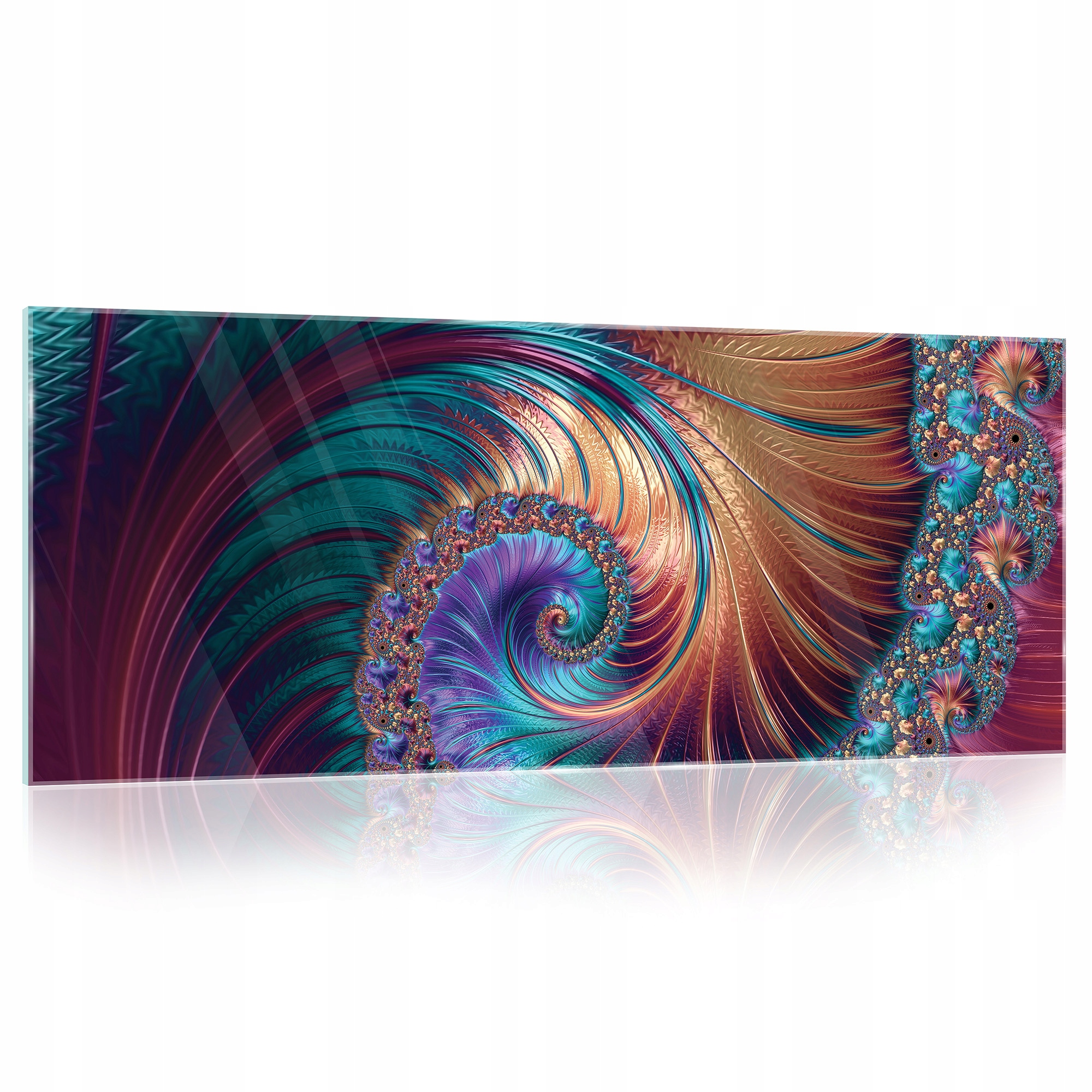 

Obraz na szkle szklany Abstrakcja tunel 3D 125x50