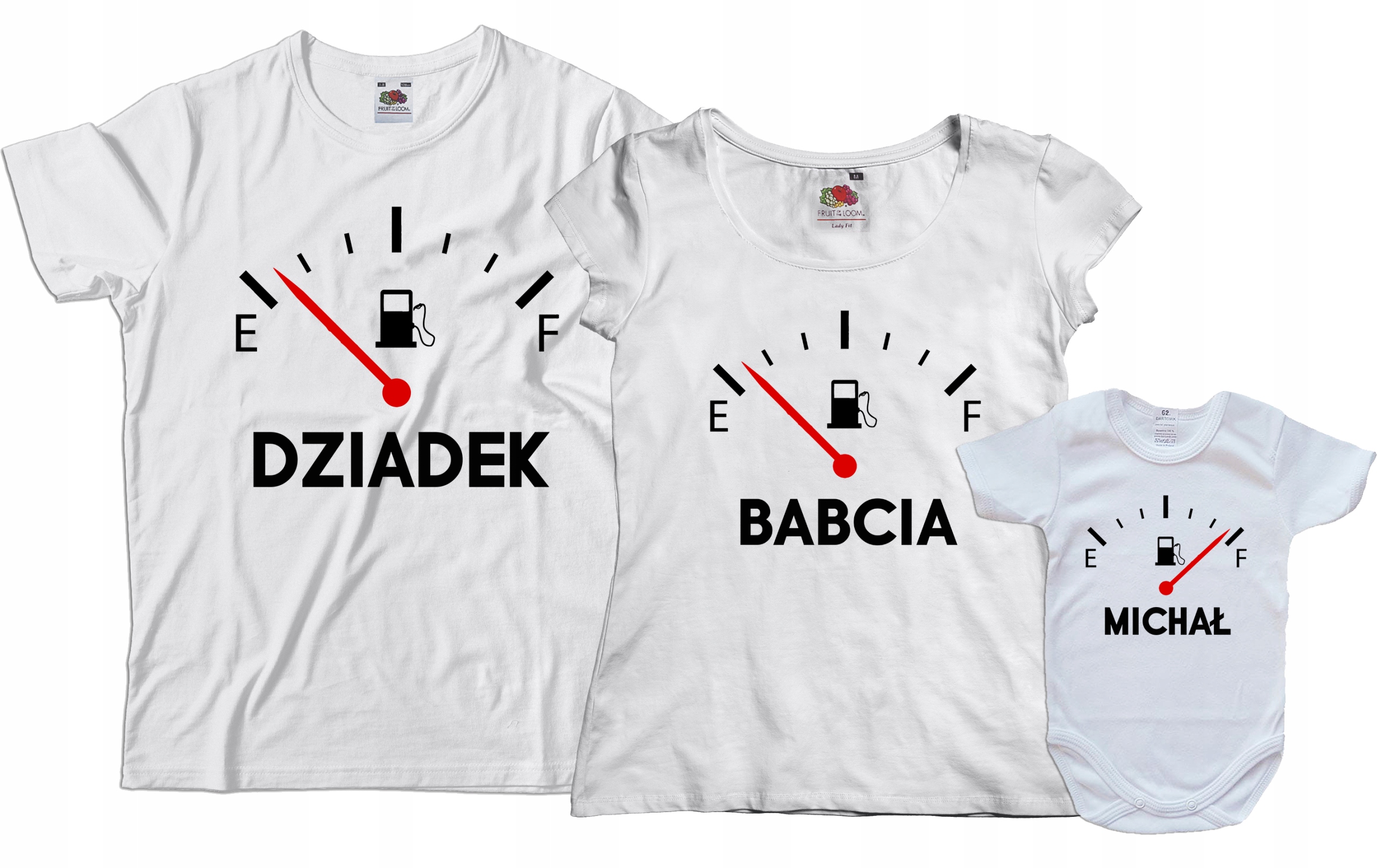 

Zestaw Koszulek Dla Dziadków + Body Wnuk Wnuczka