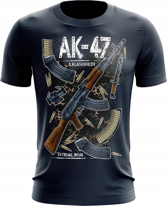 

AK-47 Kalashnikov koszulka t-shirt bawełniana 3XL
