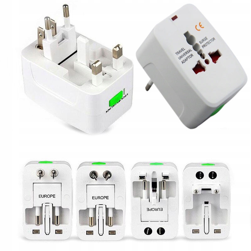 

Multi Adapter Podróżny Przejściówka cały świat