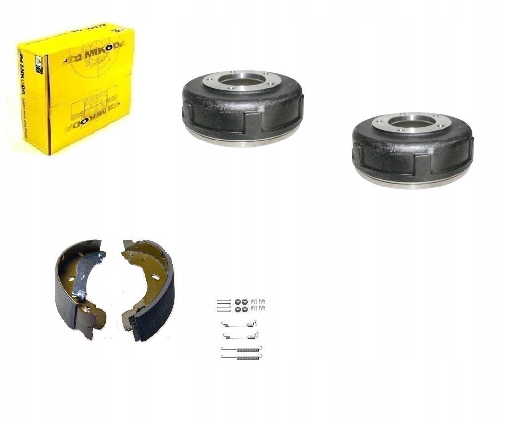 Bubny Čelistí Ford Transit Rwd 00-06 Sada.