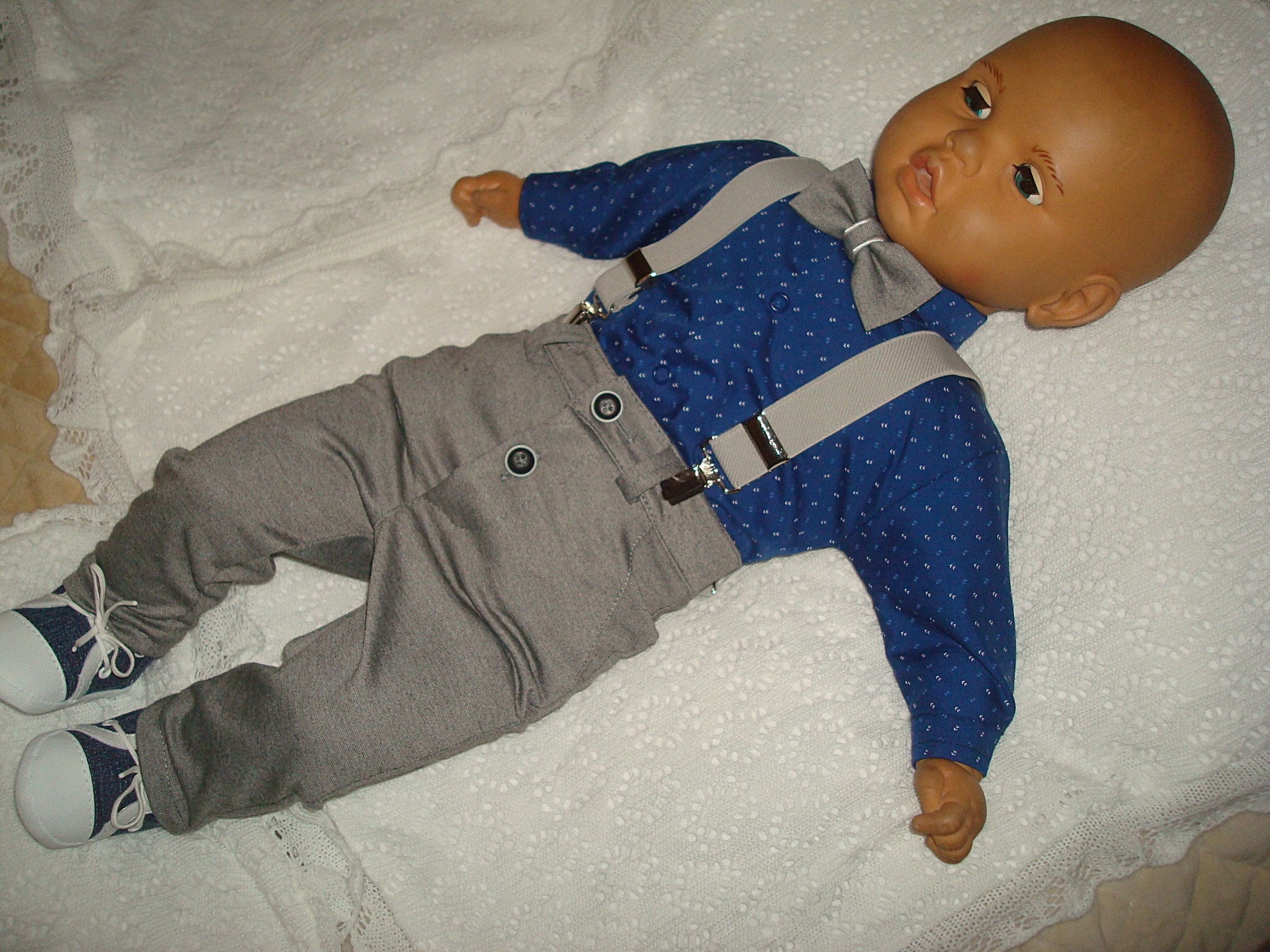 ZIMA KOMPLET KURTKA UBRANKO/CHRZEST/BAWEŁNA /92 Płeć Chłopcy