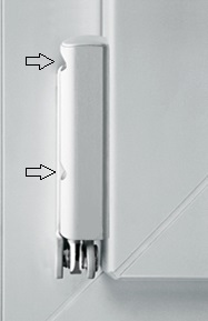 OSŁONKI na zawiasy WINKHAUS osłonka okna KREMOWA Rodzaj osłonka