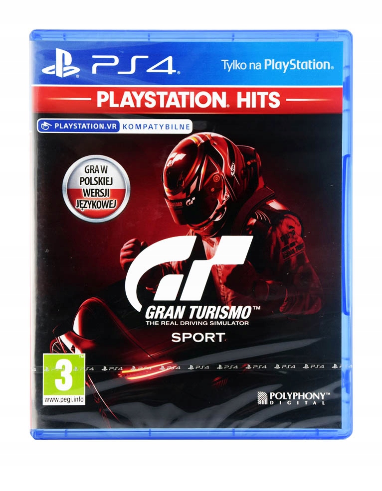 

Gran Turismo Sport PS4, PS4 Vr Napisy Pl Nowa