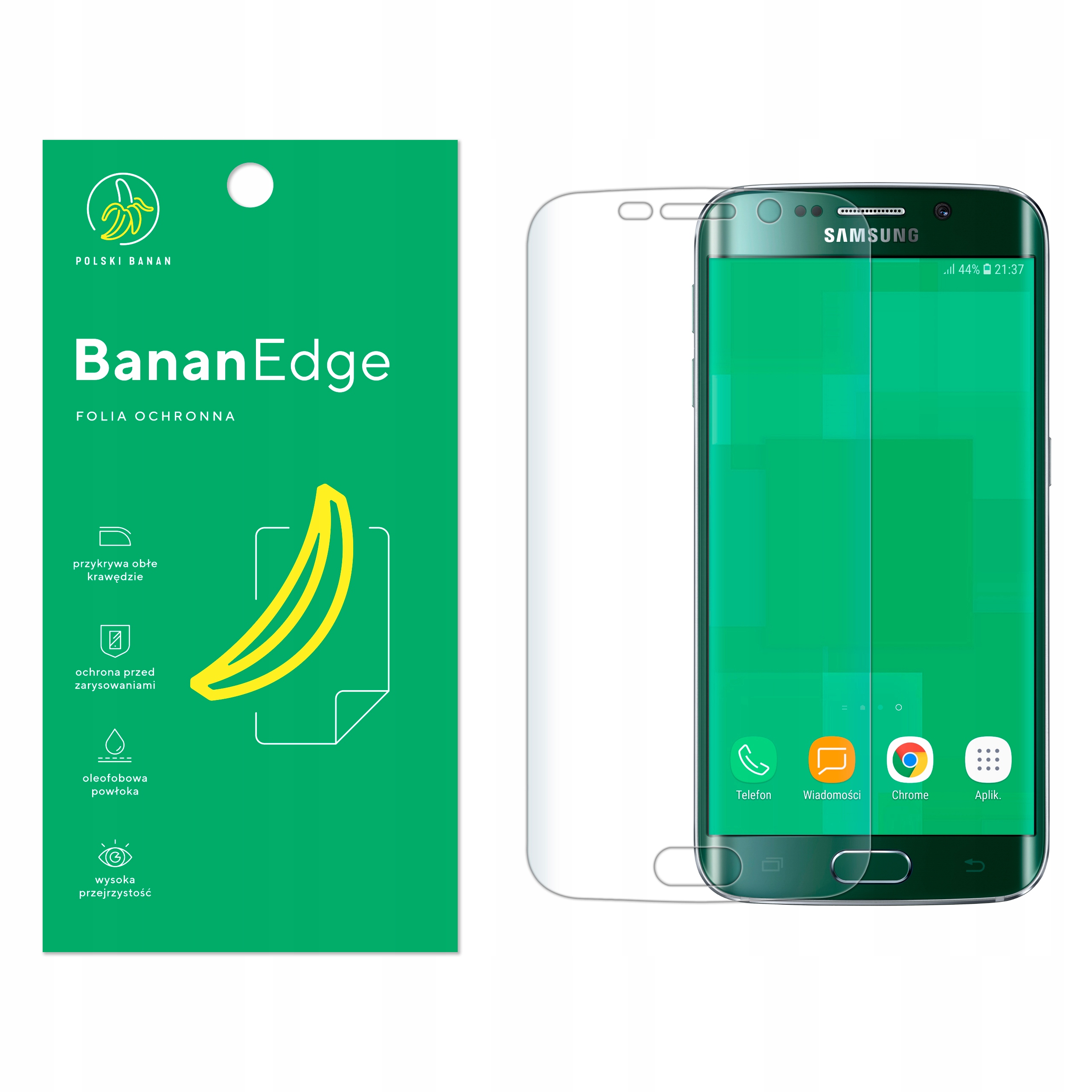 

Folia Ochronna do Samsung Galaxy S6 edge
