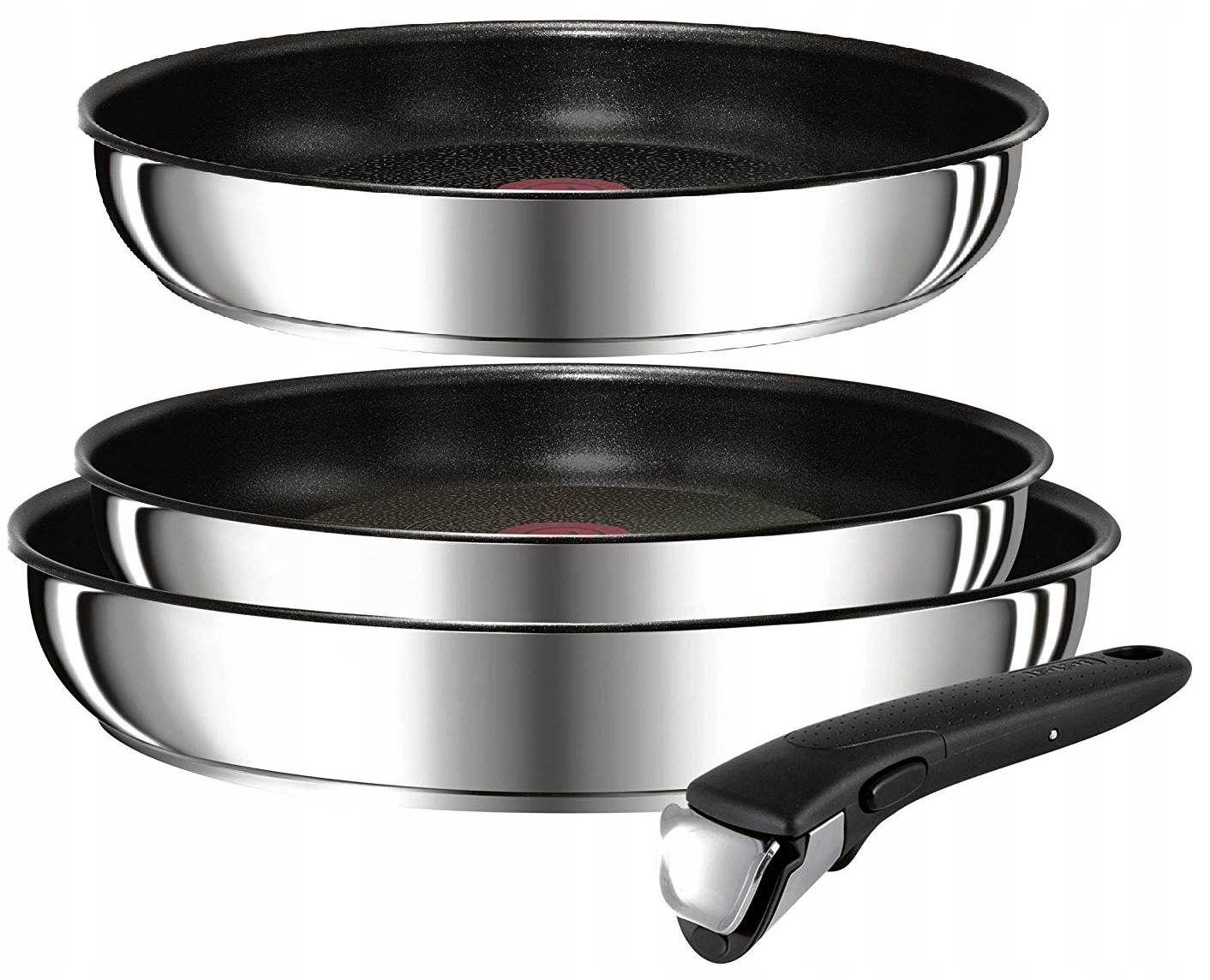 

Patelnie Tefal 22 24 28 cm Ingenio Inox Indukcja