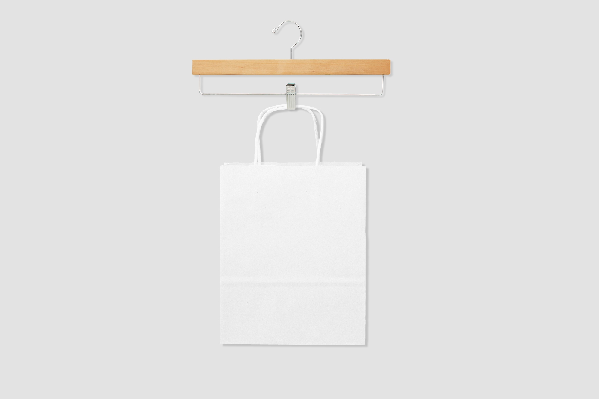 TORBA Torebka PAPIEROWA 24x10x32cm BIAŁA 10 szt Marka Allbag