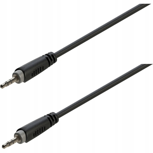 Kabel audio RACC240L1.5 1.5m jack 3.5mm